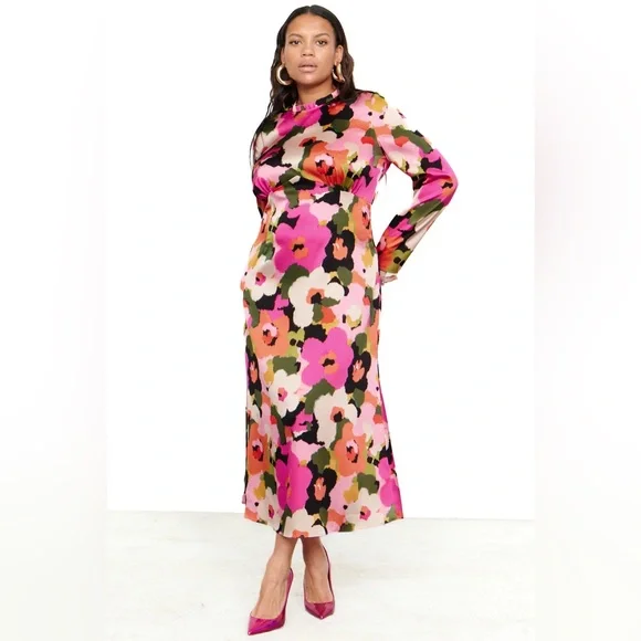 NWOT Never Fully Dressed Winter Blossom Beau Dress - US Size 14 - Picture 5 of 12